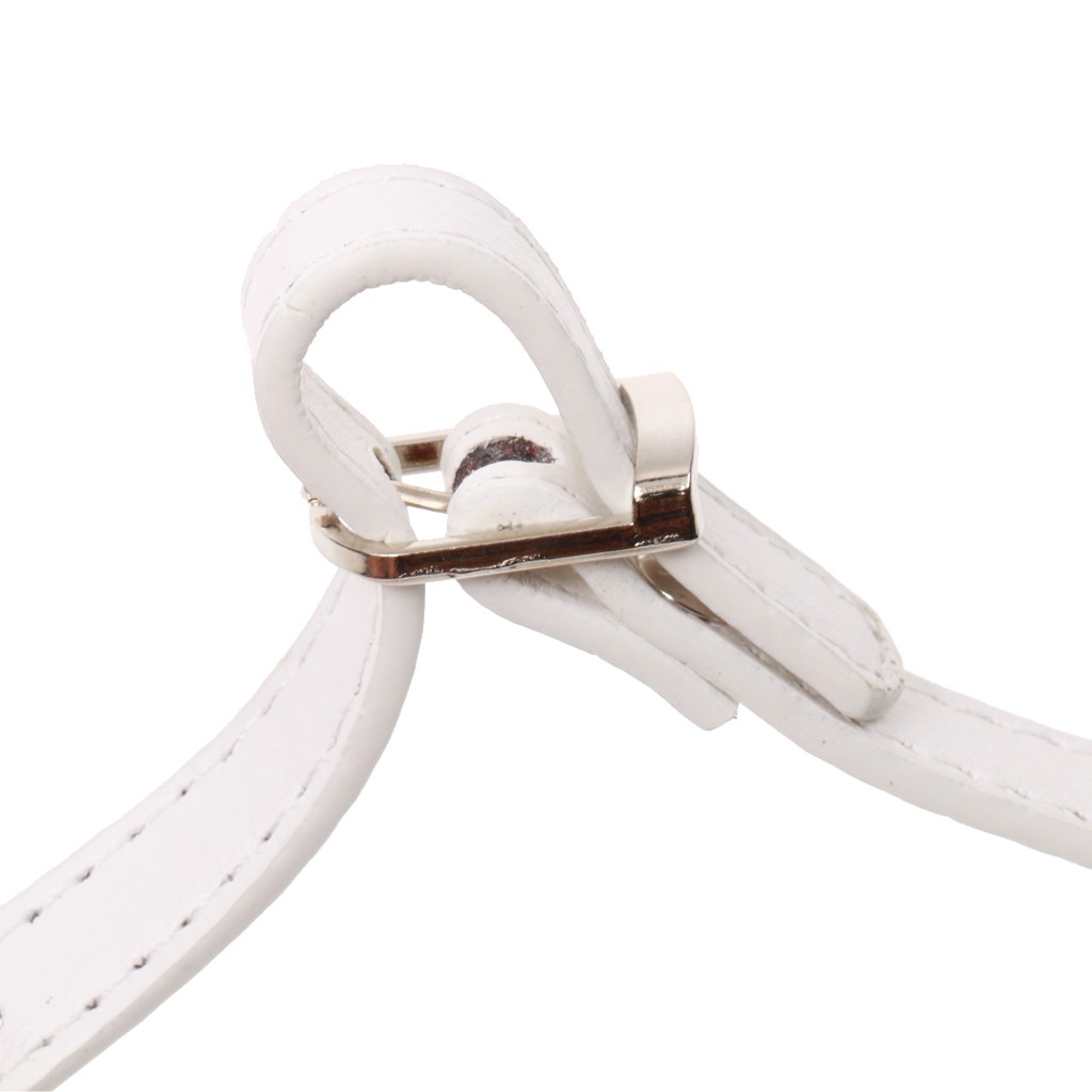 Dây đeo túi xách nữ màu trắng có thể tháo rời