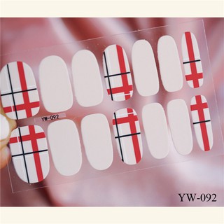 Miếng dán móng tay - Nail Wraps (14 miếng dán khô)