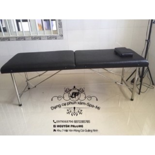 Giường gấp vali chân inox(hàng có sẵn)