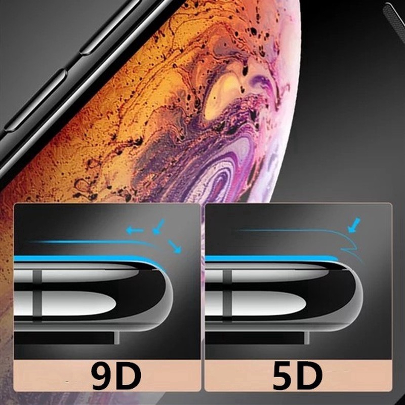 Kính cường lực bảo vệ toàn màn hình độ cứng 9H cho IPhone 11 12  Pro MAX Mini