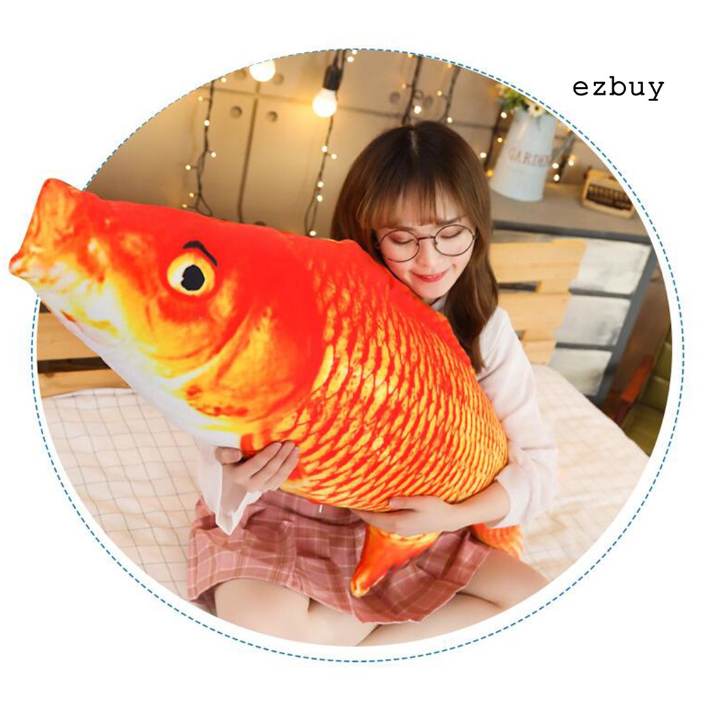 Gối nhồi bông hình cá chép trang trí ghế sô pha/ giường ngủ