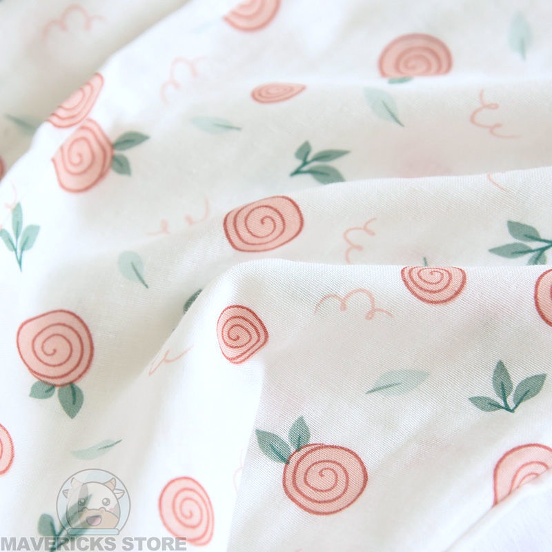 Quần Pijama Vải Gạc Mềm Mại Thoáng Khí Phong Cách Hàn Quốc Cho Nữ