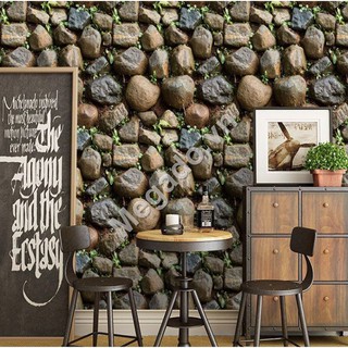 Giấy dán tường giả đá C0069