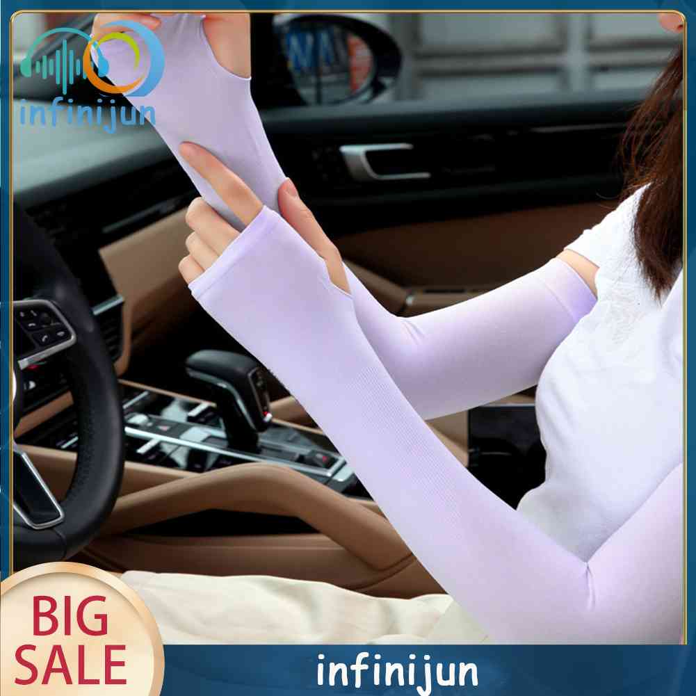 Vỏ Bọc Cánh Tay Bằng Vải Lạnh Chống Tia UV Cho Unisex