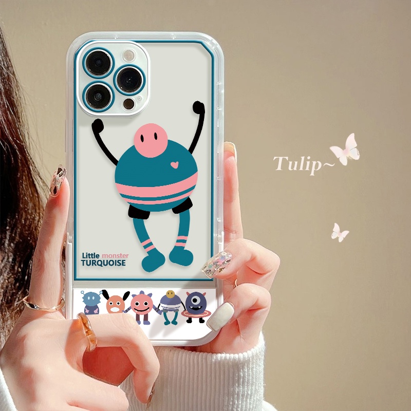 Ốp Điện Thoại Silicon Mềm Trong Suốt Chống Sốc Có Giá Đỡ Cho IPhone 11 12 13 Pro Max XS X XR 7 8 6 6S Plus