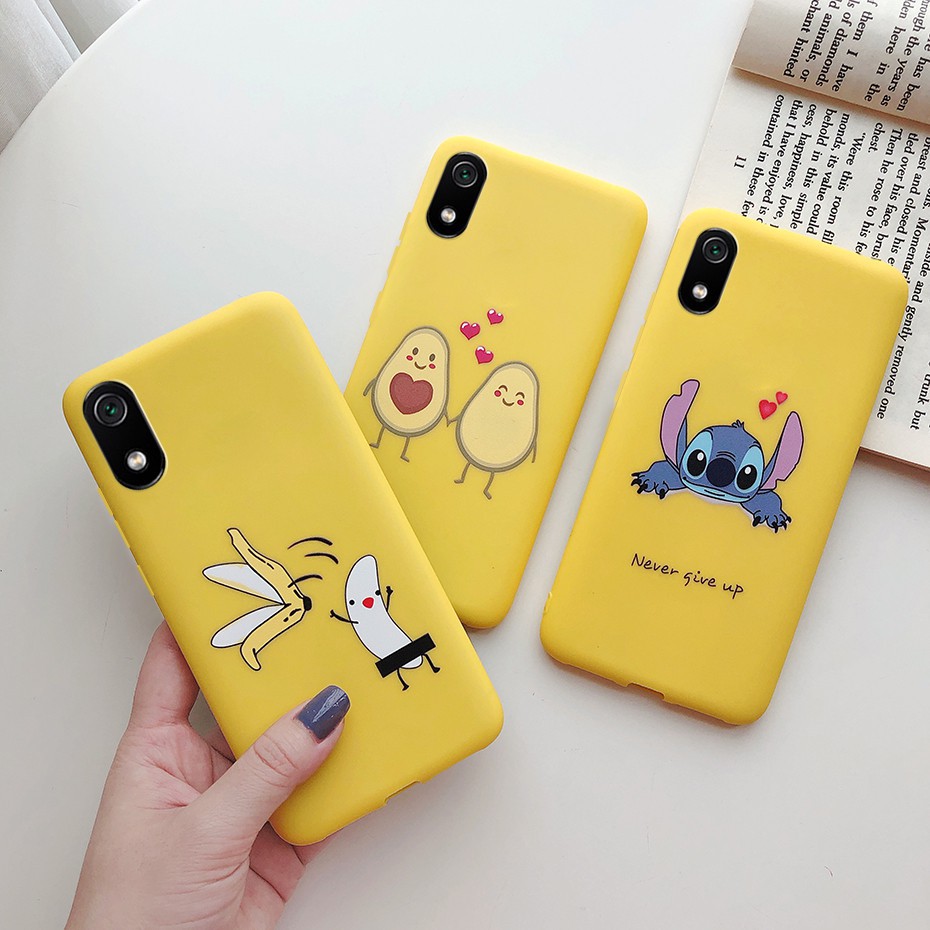 Ốp Điện Thoại Tpu Silicon Họa Tiết Đáng Yêu Cho Xiaomi Redmi 7 7a Redmi7