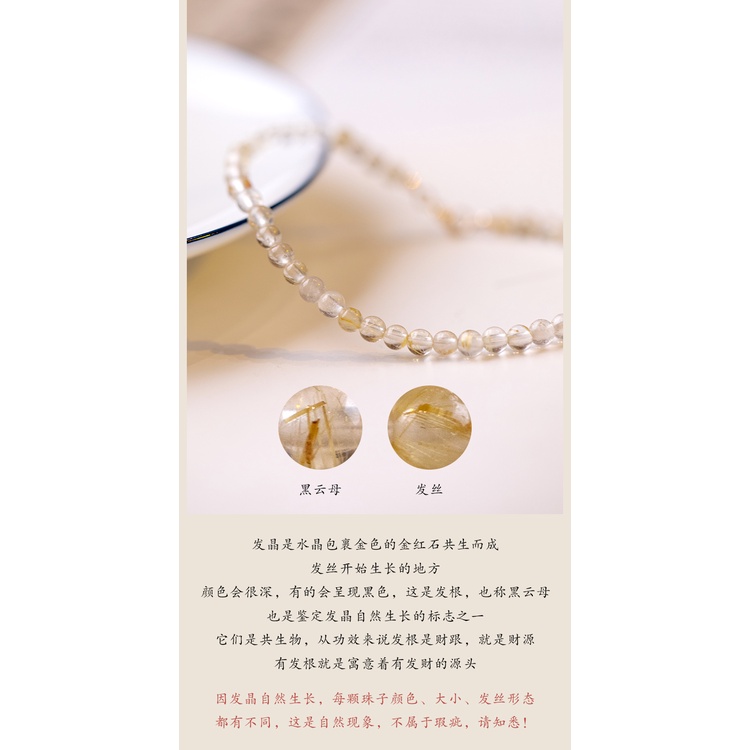 [Hàng Mới] Vòng Tay Hạt Pha Lê Nhiều Màu Phong Cách Retro