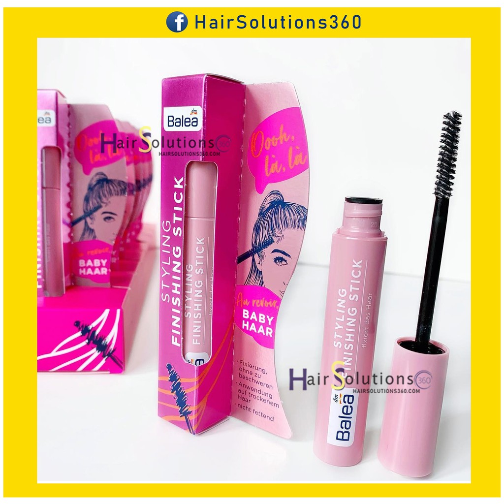 Cây chải tóc con Balea cho tóc con vào nếp Đức - Mascara chải tóc con- Hairsolutions360