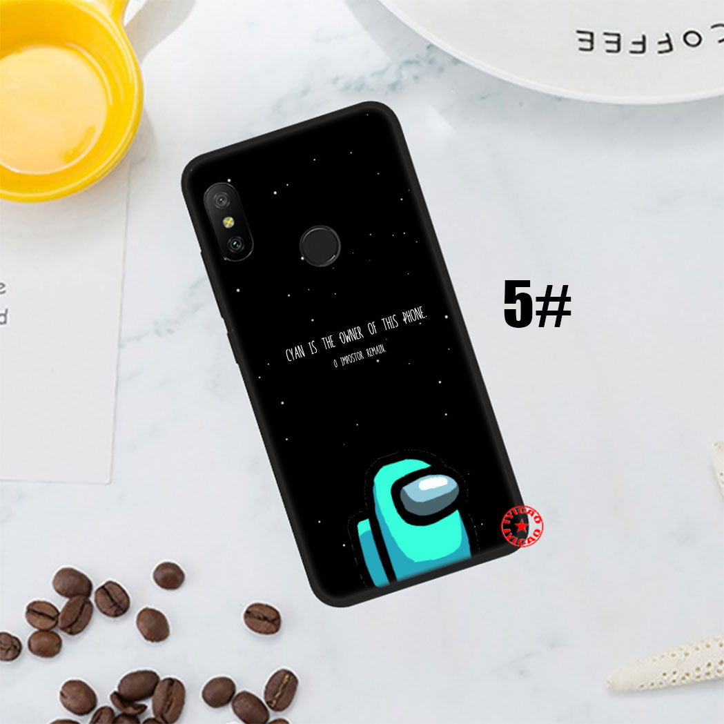 Ốp Điện Thoại Silicon Mềm Họa Tiết Among Us 7qf Cho Xiaomi Redmi Note 8 9 Pro Max 8t 9s 9c