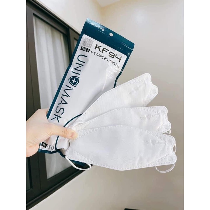 Set 20 Chiếc Khẩu trang 4 Lớp KF94 UNI MASK, Chống Bụi Mịn Và Kháng Khuẩn Hàng Cao Cấp Hàn Quốc.