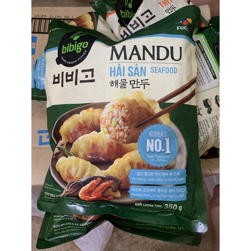 Bánh xếp hải sản 350gr/Mandu Hàn Quốc