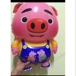Combo 100 bóng bay hình con lợn- linh vật 2019