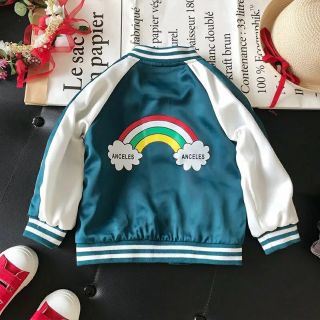Áo khoác cầu vồng cho bé trai bé gái._ hàng cao cấp