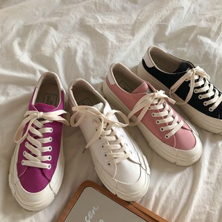 [SẴN] |có ảnh thật| giày thể thao cổ thấp đơn giản nhiều màu ulzzang đế có họa tiết nhỏ
