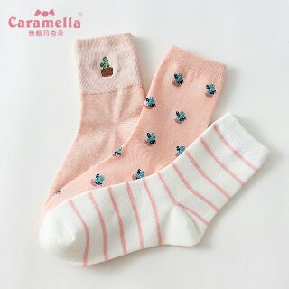 TẤT NỮ CARAMELLA SET 3 ĐÔI