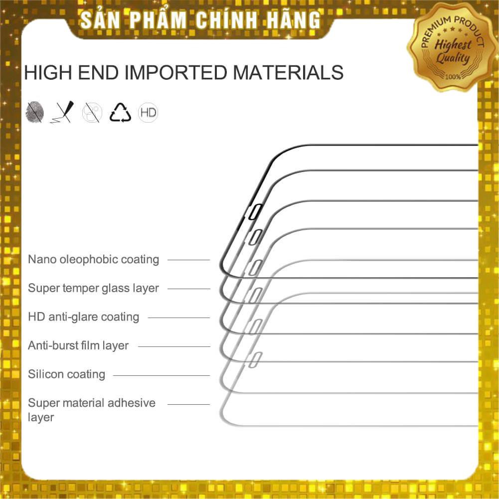 Miếng dán cường lực 3D cho iPhone 12 / 12 Mini / 12 Pro / 12 Pro Max hiệu Nillkin Amazing CP + Pro mỏng 0.3mm