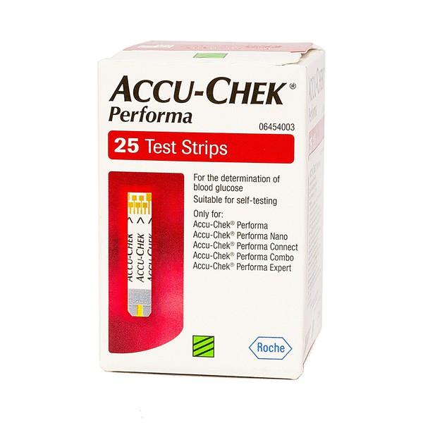 Que thử tiểu đường Accu Check Performa  - 25 Que