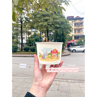 50 Cốc giấy dùng 1 lần 500ml