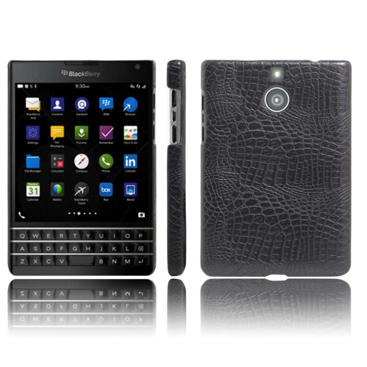 Ốp Lưng Blackberry Passport Silver Vân Cá Sấu