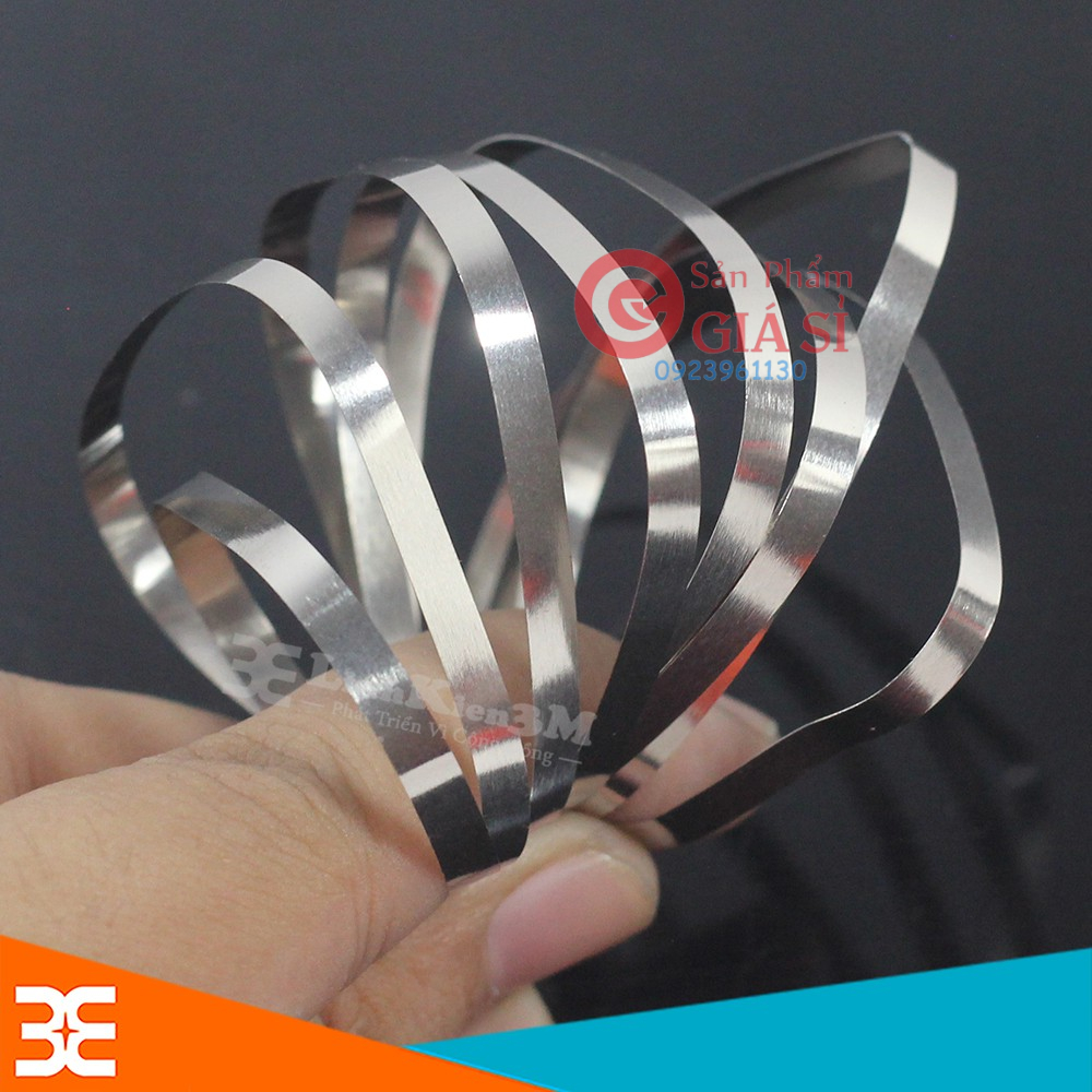 Dây Kẽm Hàn Cell Pin 18650 - 0.1x4mm - Dài 10 cm ❤️freeship❤️