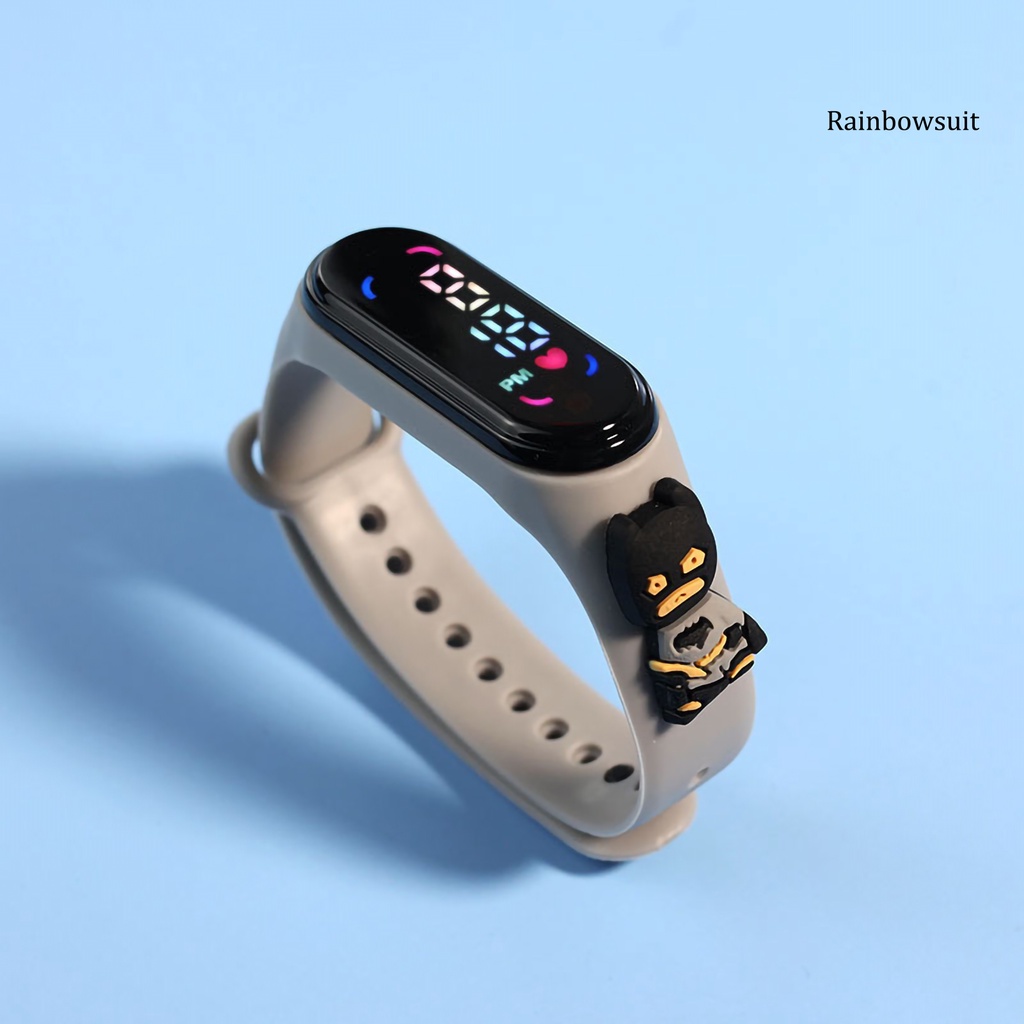 Đồng Hồ Đeo Tay Thể Thao M7 Màn Hình LED Kỹ Thuật Số Chống Nước Họa Tiết Búp Bê Hoạt Hình Cho Trẻ Em