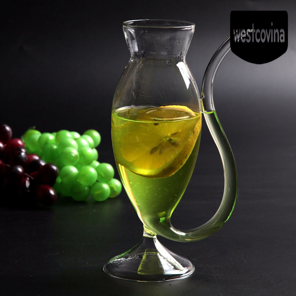 [Hot]☀ Ly Uống Rượu Chịu Nhiệt Kèm Ống Hút