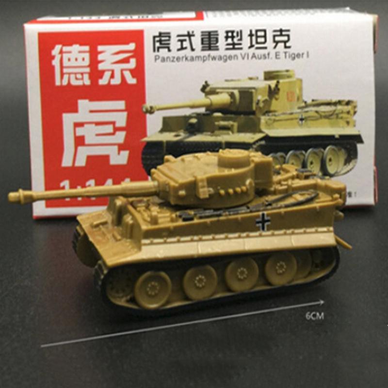 4pcs/Set Assembling Model 1:144 German Classic Heavy Tank Military Model kid Toy