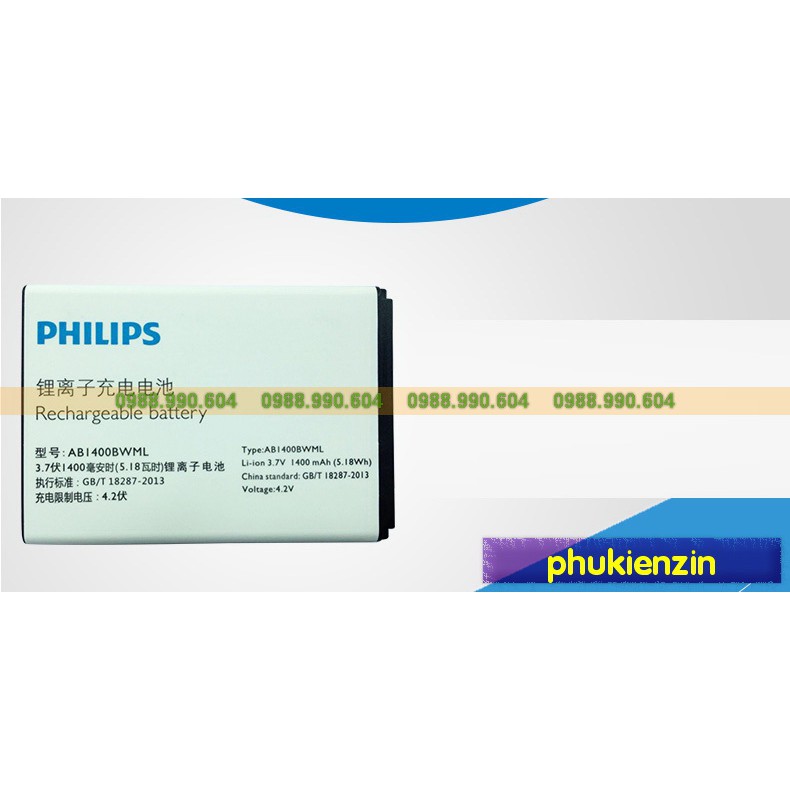 Pin điện thoại Philips S308