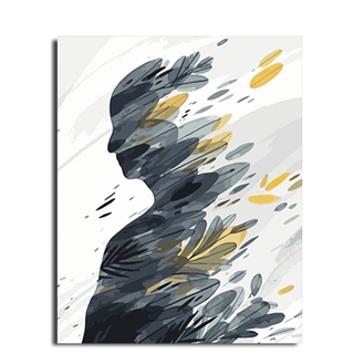 Bộ Tranh Sơn Dầu Diy Cho Gia Đình 15.74x19.68 Inch Xz096Qs Wcl