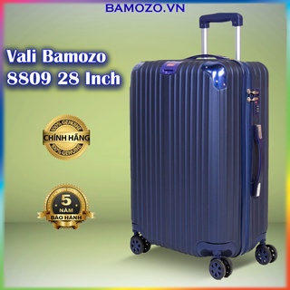 Vali Size 28 Inch Vali Kéo Du Lịch Nhựa Cao Cấp Giá Rẻ Bền Đẹp Chống Va Đập Trầy Xước Bảo Hành 5 Năm Bamozo 8809