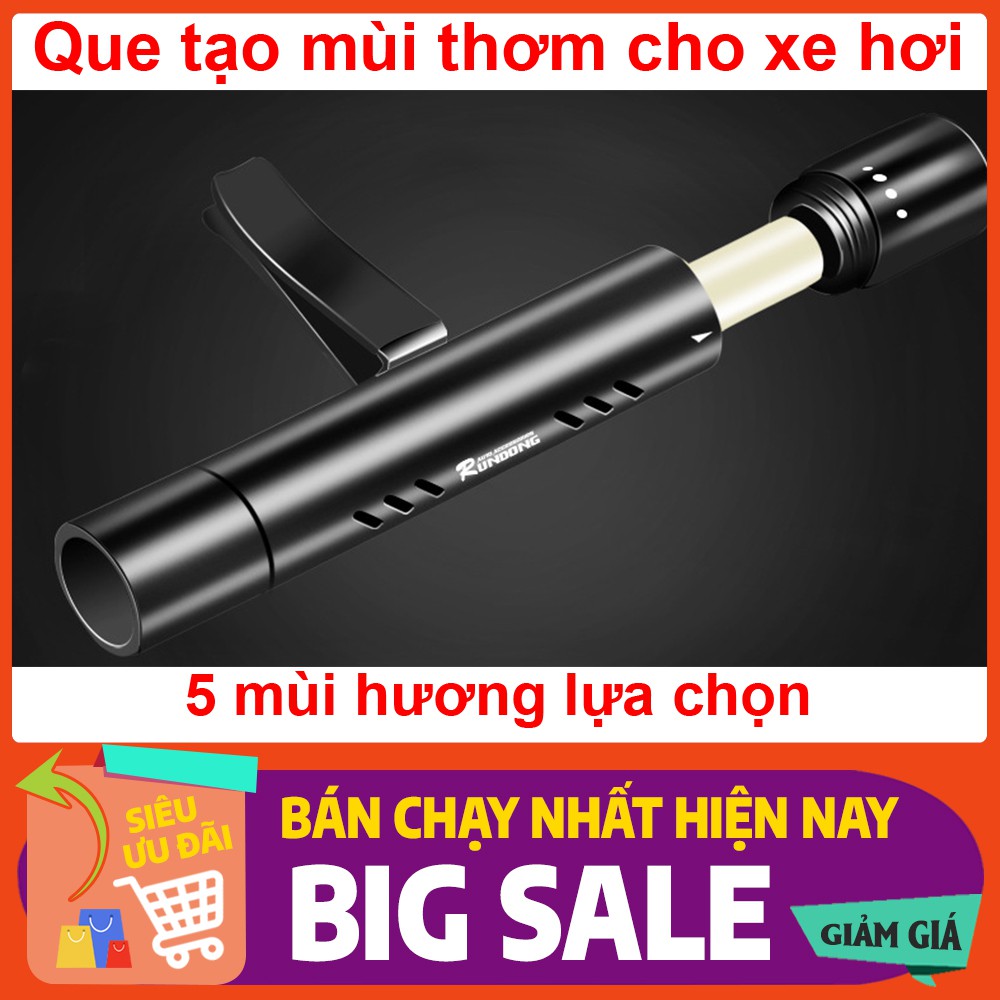 [NOWSHIP - GRAB] Que kẹp nước hoa sáp thơm oto xe hơi (Làm sạch và Lan tỏa không khí dễ chịu trong xe)