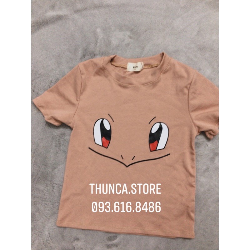 Áo croptop Pikachu