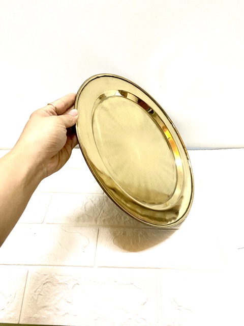 MÂM ĐỒNG TRƠN 30 cm CHẤT LIỆU BẰNG ĐỒNG 100% | BigBuy360 - bigbuy360.vn