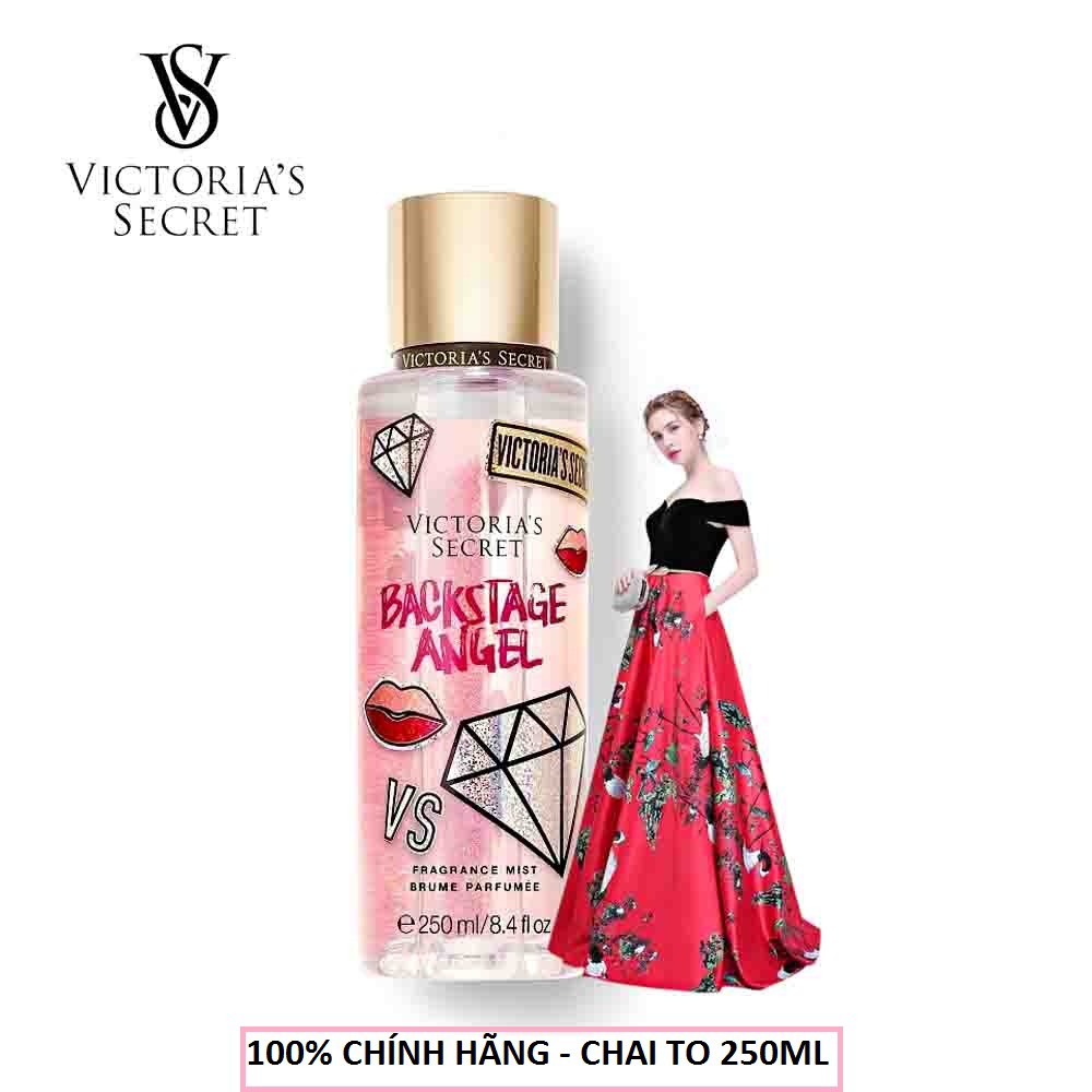 XỊT THƠM NƯỚC HOA VICTORIA’S SECRET BACKSTAGE ANGEL 250ML