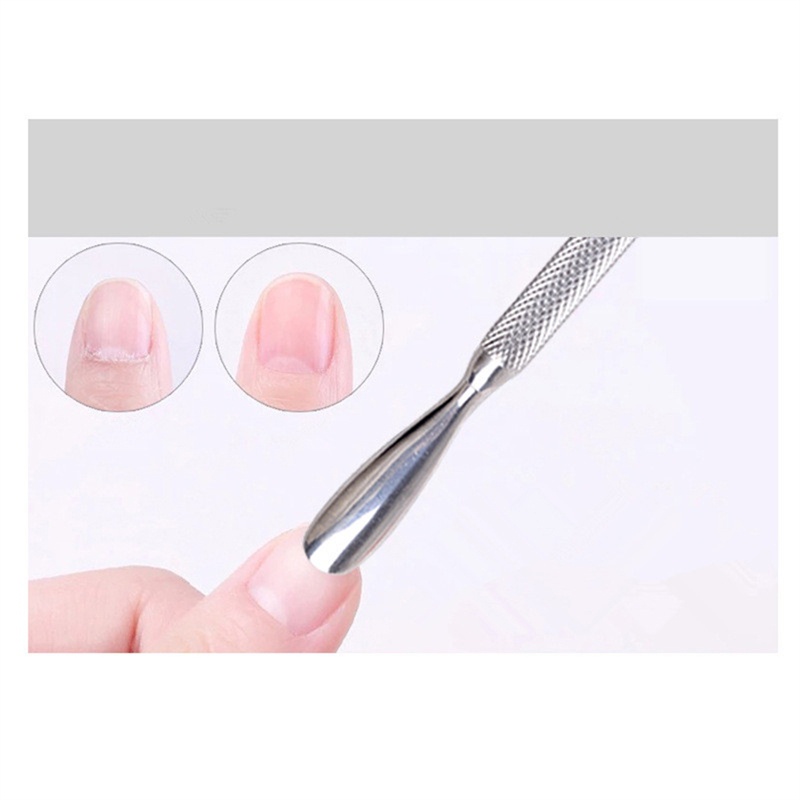[Hàng mới về] Dụng cụ làm sạch da chết móng tay bằng inox