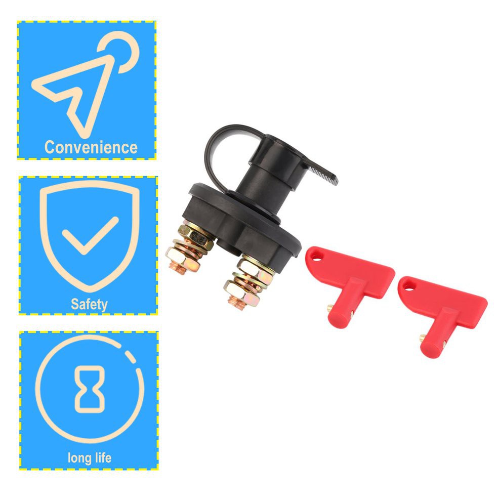 Công Tắc Ngắt Kết Nối 12v / 24v Cho Xe Hơi / Xe Tải / Tàu Thuyền