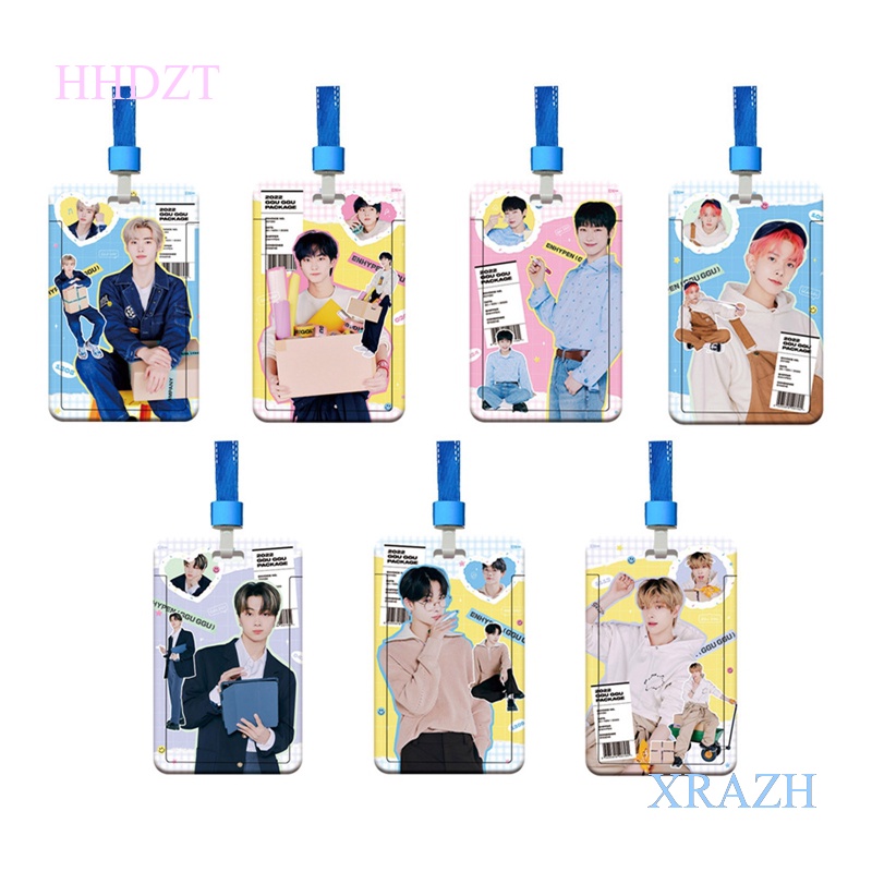Xrmy Ví Đựng Thẻ id / Danh Thiếp enhypen Gugu / sunghoon sunoo Junwon ni-Kie
