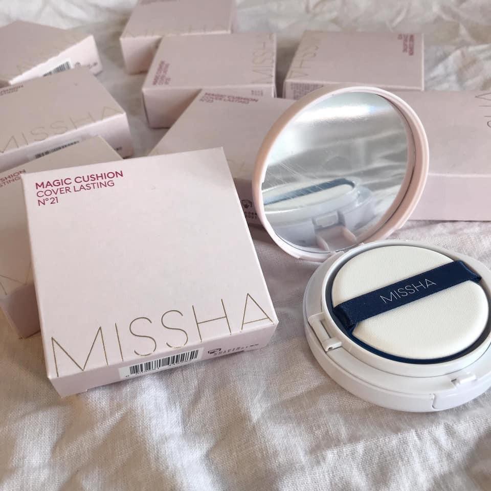 Phấn Nước Missha Magic Cushion Cover Lasting (Mẫu mới)