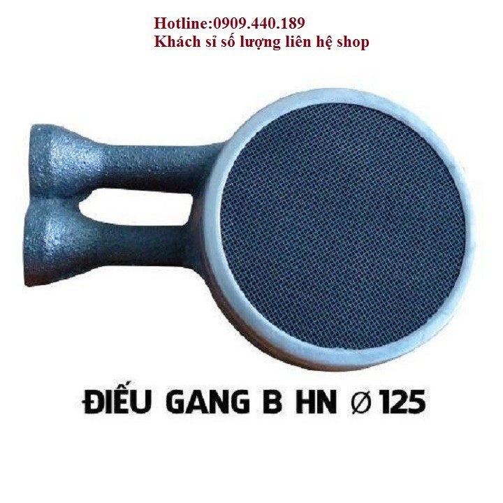 Họng gang bếp gas hồng ngoại 2 vòng nhiệt