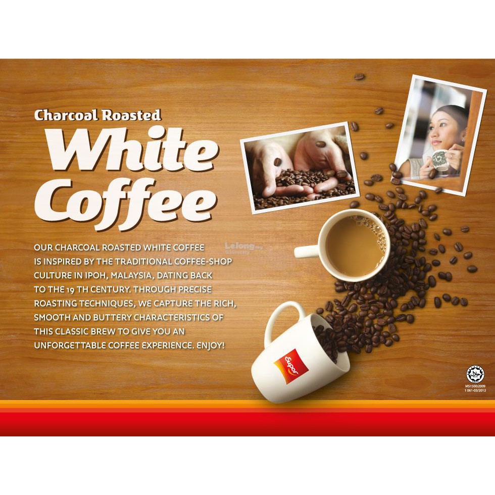 Cà phê trắng White Coffee Super 3 in 1 - Hazelnut (Hạt phỉ)