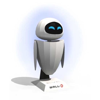 Mô hình giấy 3D  Wall-E và Eve