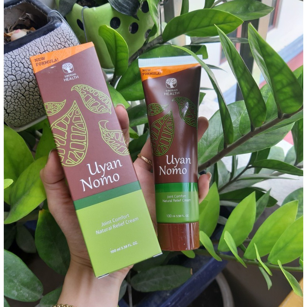 Kem xoa Siberian Uyan Nomo Joint Comfort Natural Relief Cream, Hỗ trợ giảm đau khớp - tuýt 10ml