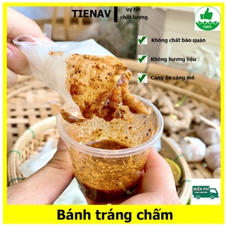 Bánh tráng chấm bơ tỏi muối nhiển phơi sương tây ninh dẻo siêu cay