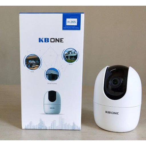 Camera WIFI KBVISION KBONE KN-H21PW IP 2.0MP không dây hồng ngoại, thu âm, còi báo động.