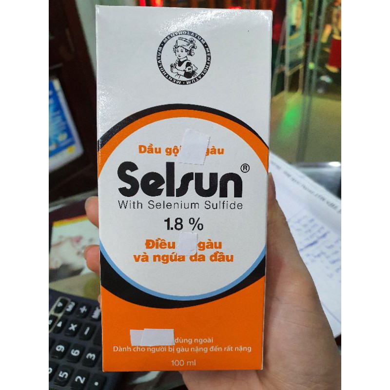 Dầu gội sạch gàu Selsun 1,8% 100ml