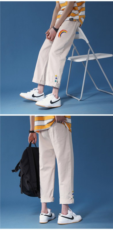 New Loose trousers Fashion Loose pants Cool Men casual trousers Avant-garde Fashionable pants