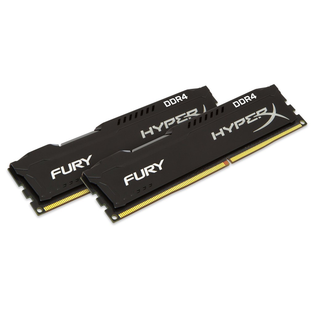 Memoryzone Ram PC Kingston HyperX Fury Black 8GB 2666MHz DDR4 HX426C16FB3/8 21
