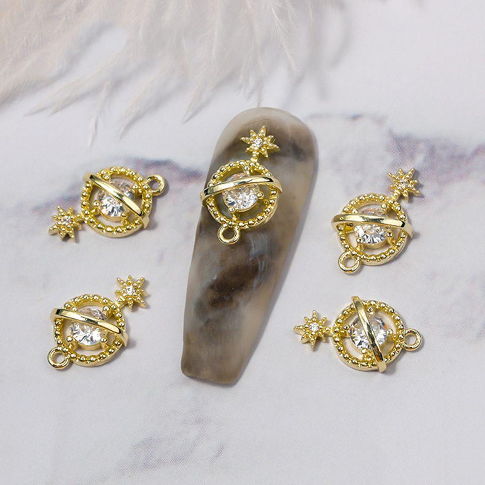 OCEANMAP Đá Đính Móng Tay Lấp Lánh Sang Trọng Phong Cách Nhật Bản DIY