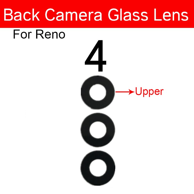 Lưng Thấu Kính Camera Sau Thay Thế Kèm Keo Dán Cho Oppo Reno 3 3pro 4 4pro Ace Ace2 4g 5g