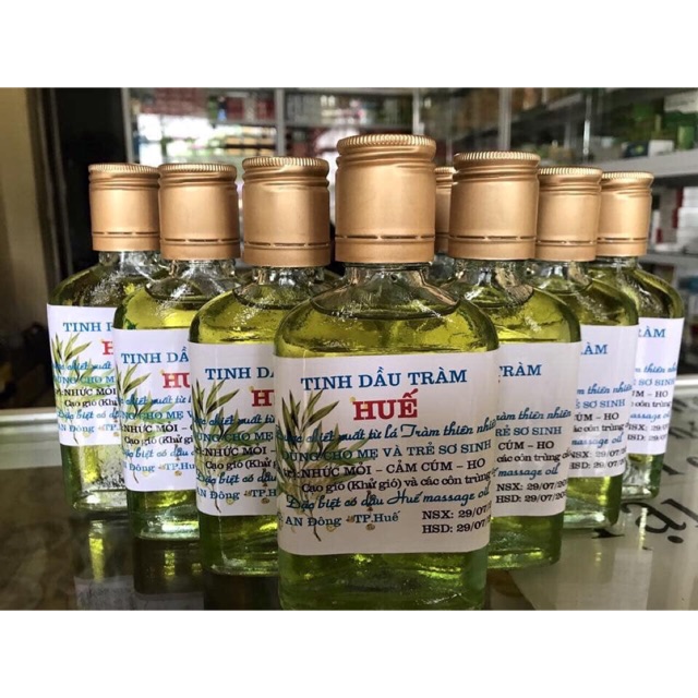 Freeship Combo 1 chai Tinh dầu tràm Huế nguyên chất Chai 100ml